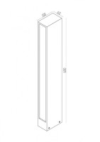 Уличный светодиодный светильник Maytoni Hof O422FL-L12GF Уличный светодиодный светильник Maytoni Hof O422FL-L12GF