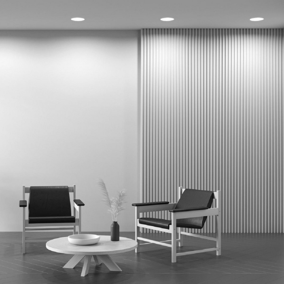 Встраиваемый светодиодный светильник Maytoni Technical Okno DL053-24W3K-W