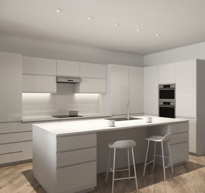 Точечный светильник Rond DK3121-WH Denkirs