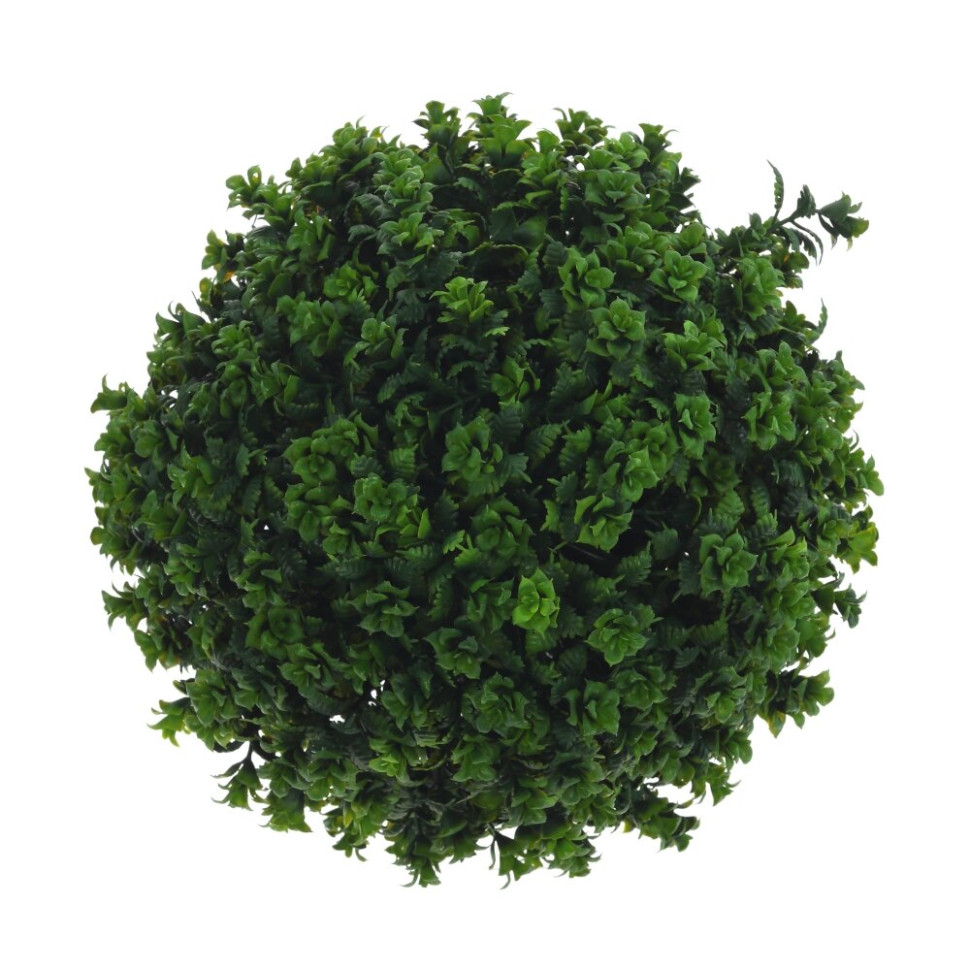 Цветочная композиция "Самшит", L19 W19 H27 см, 2в.