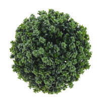 Цветочная композиция "Самшит", L19 W19 H27 см, 2в.