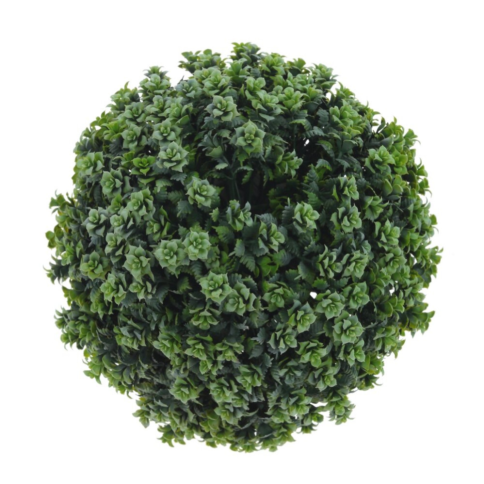 Цветочная композиция "Самшит", L19 W19 H27 см, 2в.