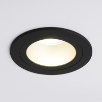 Точечный светильник Flood 122 MR16 серебро/черный Elektrostandard