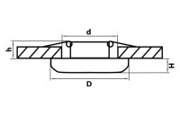Точечный светильник MONDE 071077 Lightstar