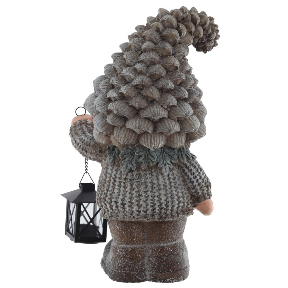 Фигурка декоративная "Мальчик"(с подсвечником), L24 W17 H41 см, 2в.