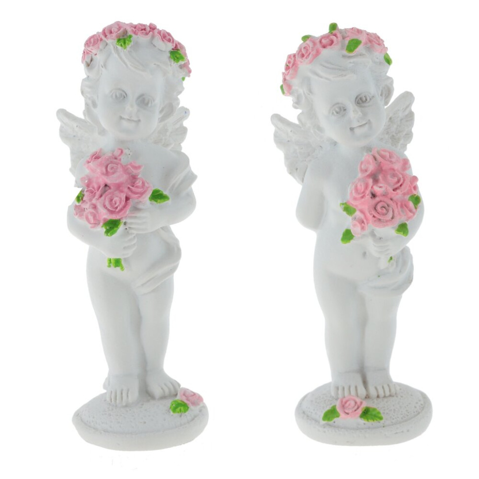 Фигурка декоративная "Ангел", L3,5 W3,5 H10,5 см, 2в.