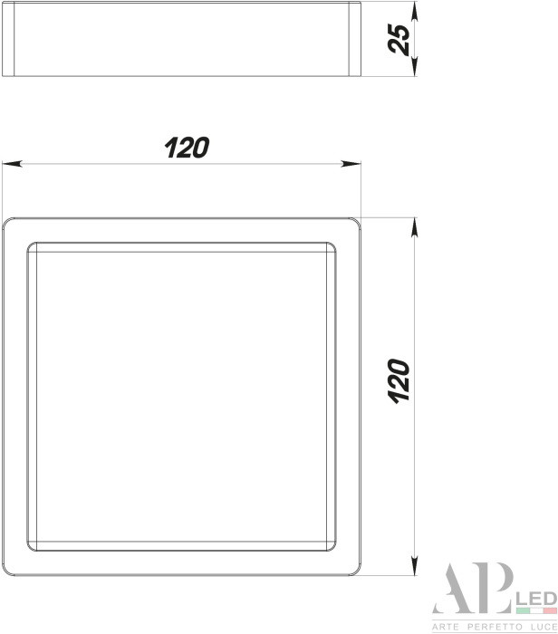 Точечный светильник Ingrid 3322.LDF6004M/6W/6K APL LED