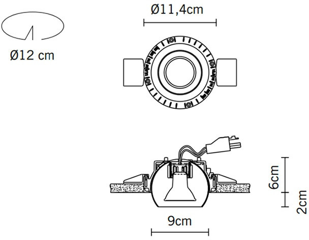 Точечный светильник Tools F19F4015 Fabbian