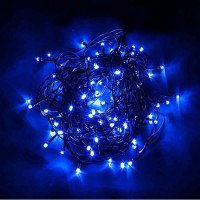 Светодиодная гирлянда Feron Линейная 230V синяя с мерцанием CL05 32307 Светодиодная гирлянда Feron Линейная 230V синяя с мерцанием CL05 32307