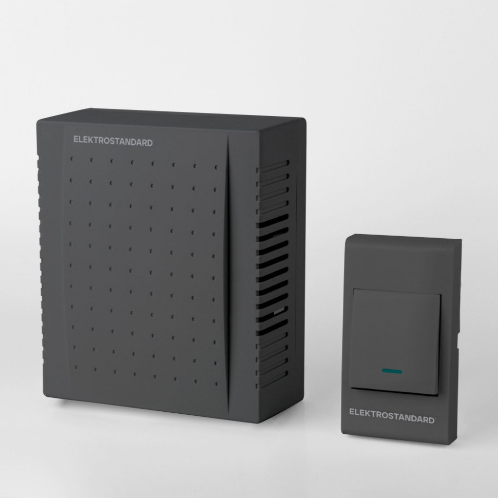 Звонок дверной DBQ26 DBQ26M WM черный Elektrostandard
