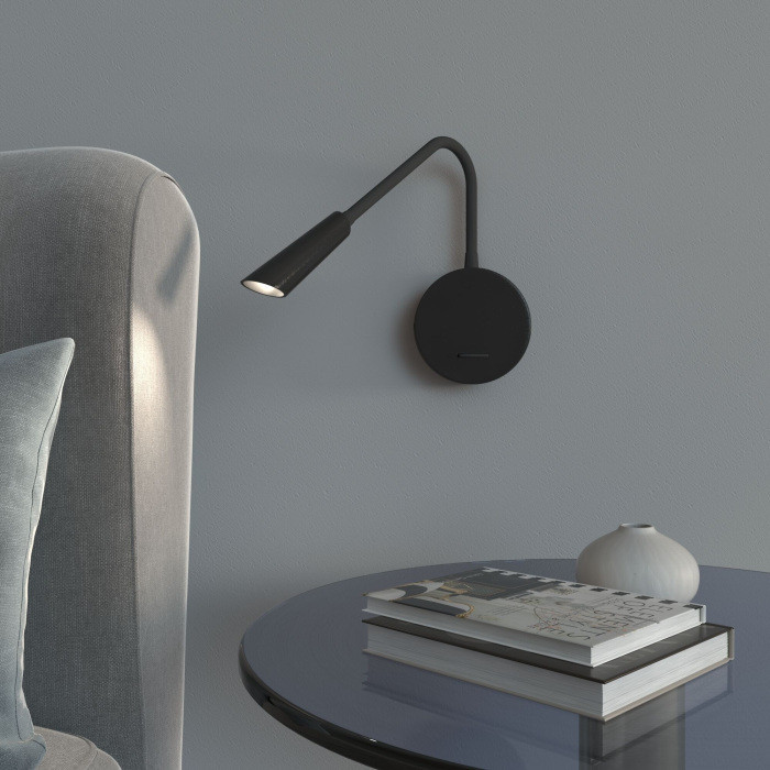 Настенный светильник Stem 40120/LED черный Elektrostandard