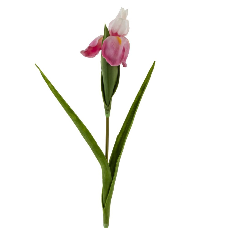 Цветок искусственный "Ирис" (Real Touch), L10 W8 H58 см