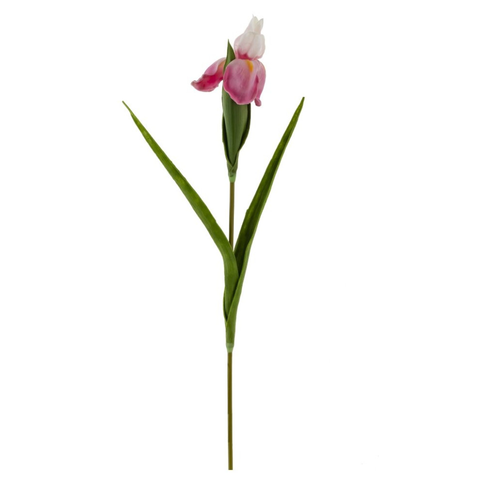 Цветок искусственный "Ирис" (Real Touch), L10 W8 H58 см