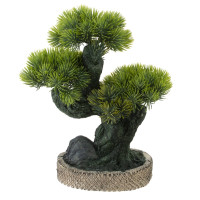 Цветочная композиция "Бонсай", L19 W12 H26 см