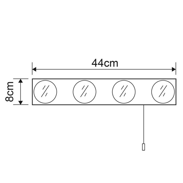Бра Aqua-bolla A4444AP-4CC Arte Lamp