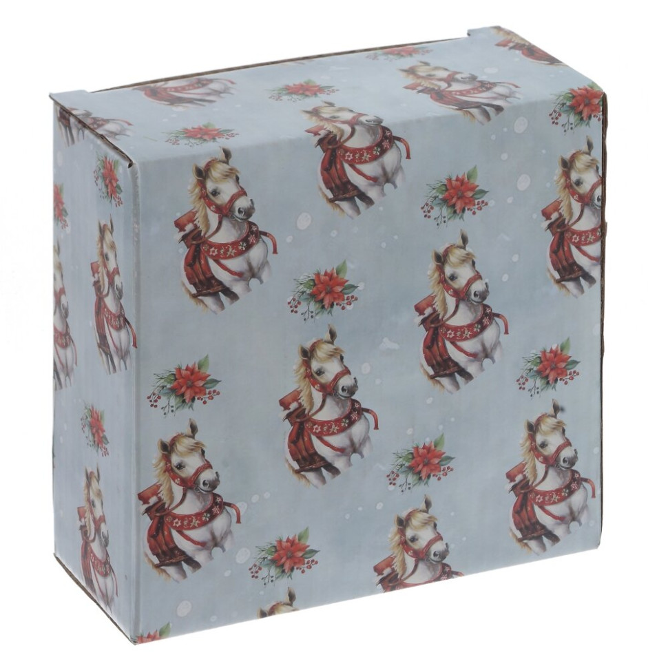 Набор из 2 шт: Салатник "Лошадь", 260/, 260 мл, L11 W11 H4/4,5 см