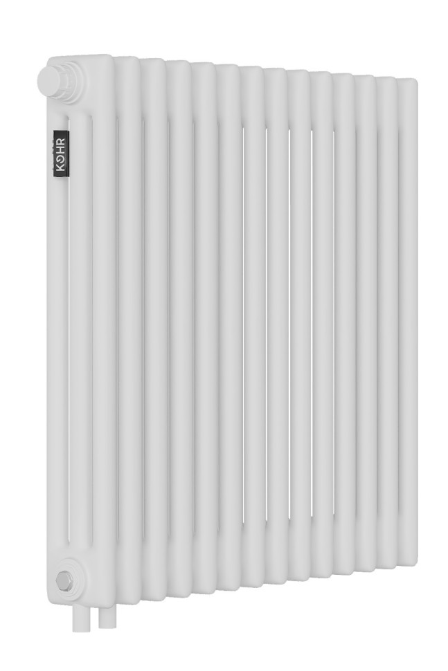 Стальной трубчатый радиатор Kohr Heim 3057/14 секций H01 с нижним подключением