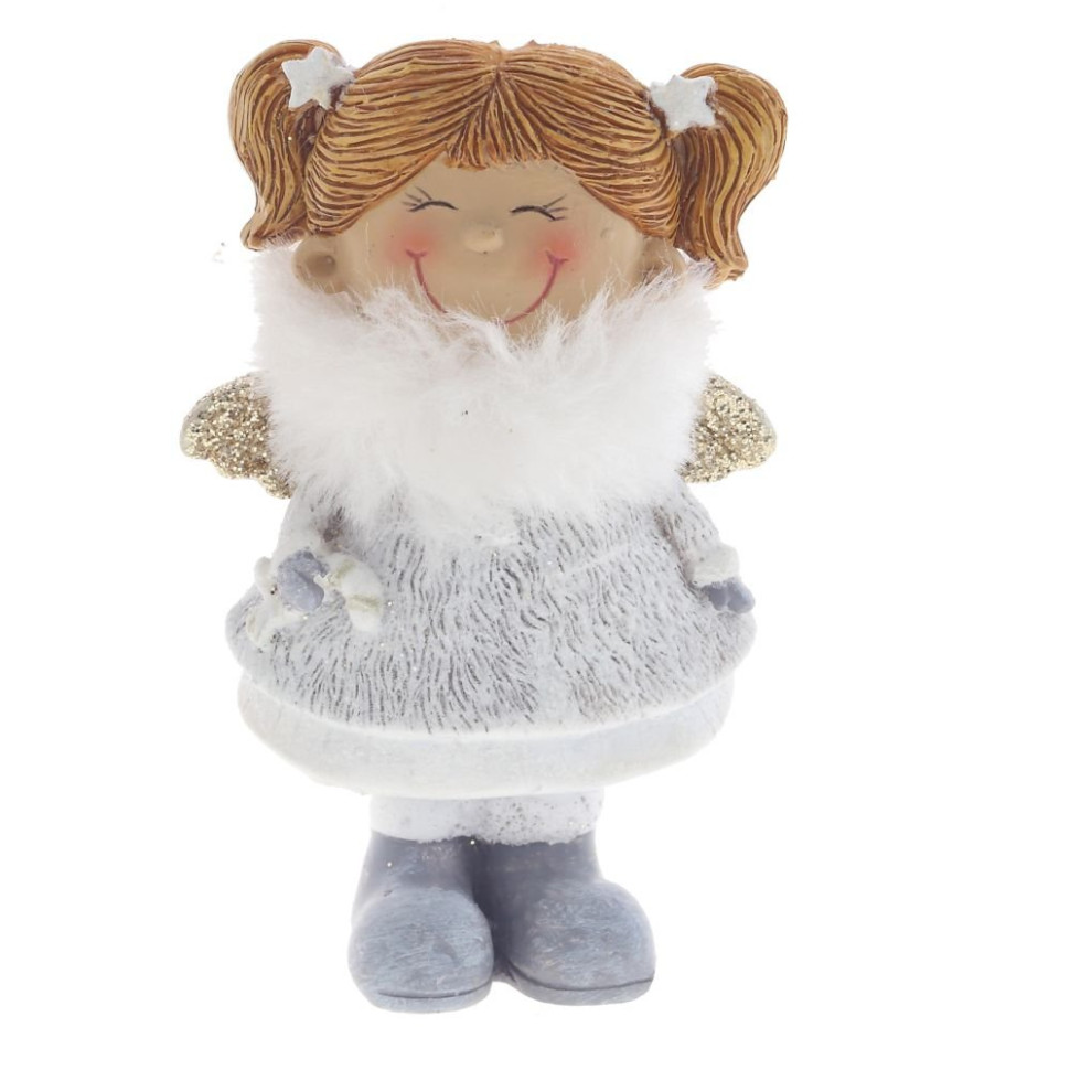 Фигурка декоративная "Девечка", L4 W3 H8 см, 4в.