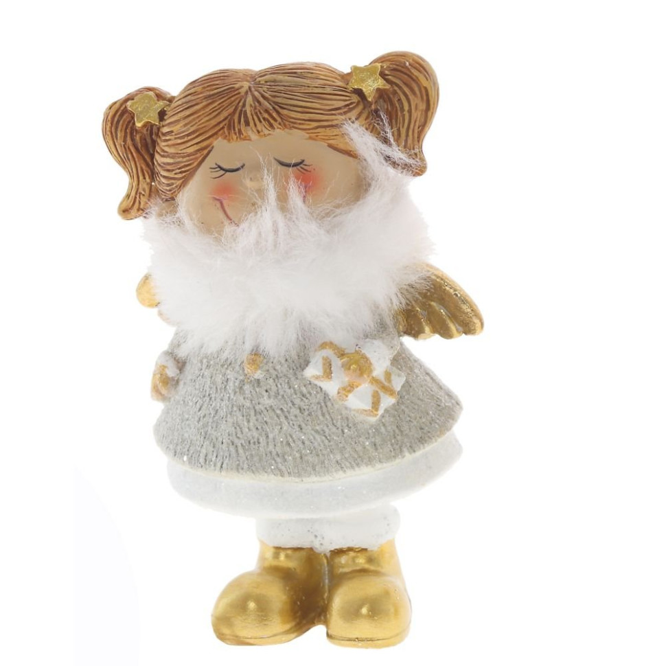 Фигурка декоративная "Девечка", L4 W3 H8 см, 4в.