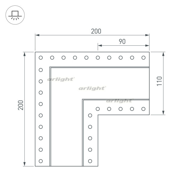 Соединитель  030132 Arlight