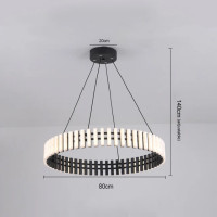 Подвесной светильник 10536P 10536P/D800 black DeLight Collection