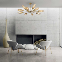 Подвесная люстра Eurosvet Thalia 60140/12 золото