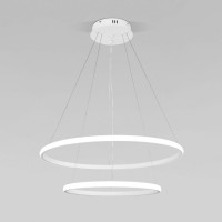 Подвесной светодиодный светильник Eurosvet Collars 90264/2 белый