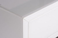 Консоль Garda Decor белое стекло/хром Консоль Garda Decor белое стекло/хром