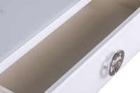 Консоль Garda Decor белое стекло/хром Консоль Garda Decor белое стекло/хром