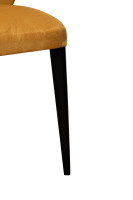 Стул Unico велюровый горчичный Стул Unico велюровый горчичный