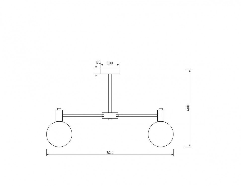 Потолочная люстра Freya Globo FR5175PL-06BS