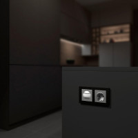 Датчик движения Встраиваемые механизмы серебряные W1155106 Werkel Датчик движения Встраиваемые механизмы серебряные W1155106 Werkel