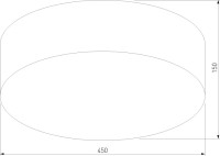 Потолочный светильник Rondo 5636 Rondo Linen TK Lighting