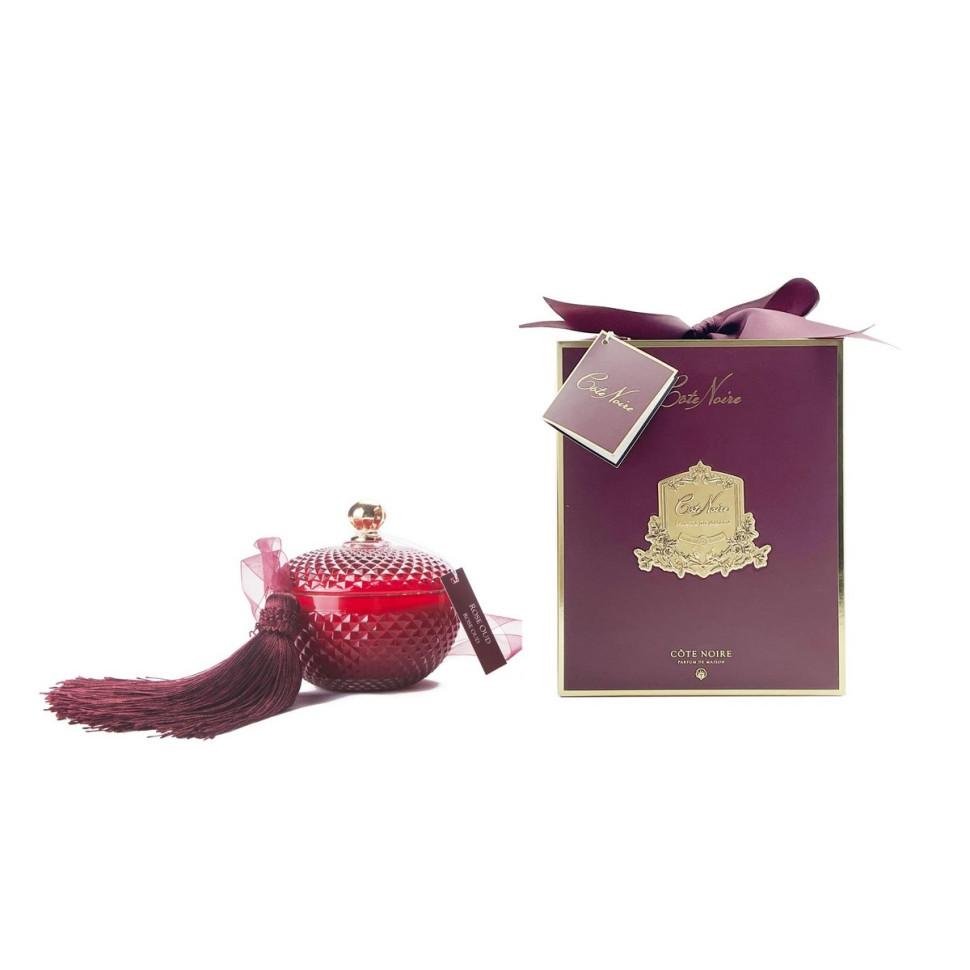 Свеча 300гр.65ч."Rose Oud" Côte Noire
