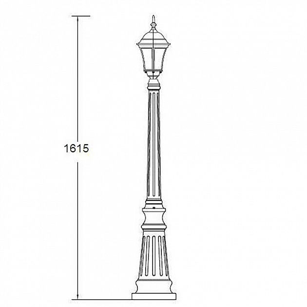 Наземный фонарь  91311S Bl Oasis Light