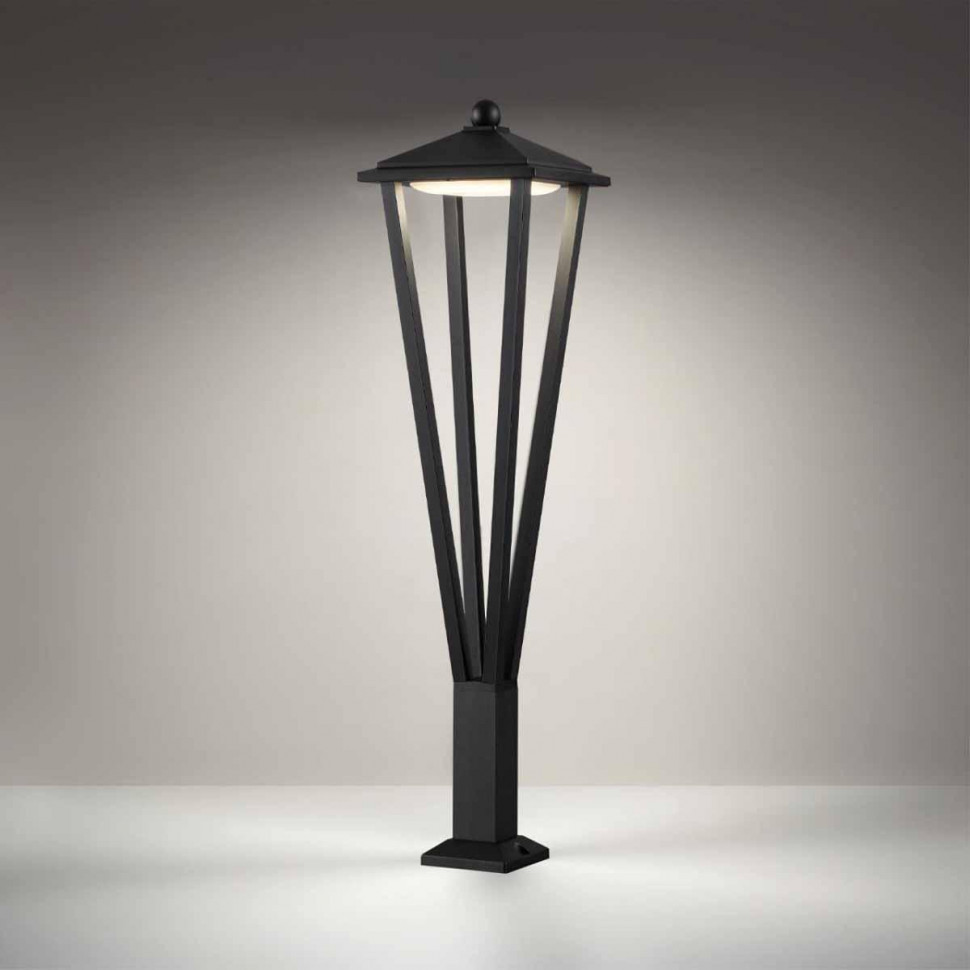 Уличный светодиодный светильник Odeon Light Nature Bearitz 6655/12GL