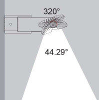Настенный светильник уличный LEDSPOT W6144S-1-4000K Gr Oasis Light