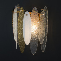 Настенный светильник Canaria 326/1 золото Bogate's