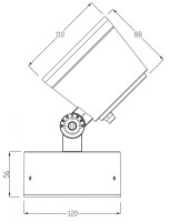 Прожектор уличный Colt 732124 Deko-Light Прожектор уличный Colt 732124 Deko-Light
