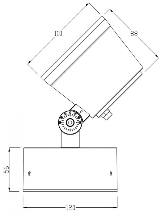 Прожектор уличный Colt 732124 Deko-Light
