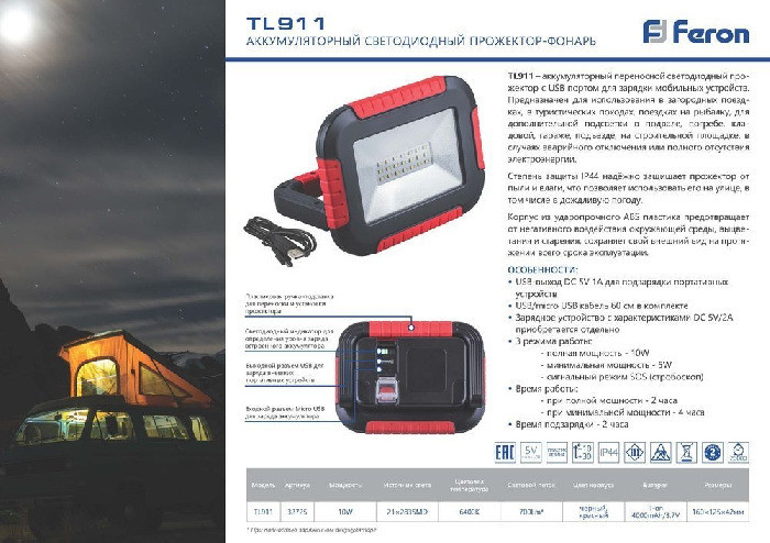 Прожектор уличный 32725 Feron