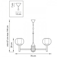 Подвесная люстра Fiamma 730063 Lightstar Подвесная люстра Fiamma 730063 Lightstar