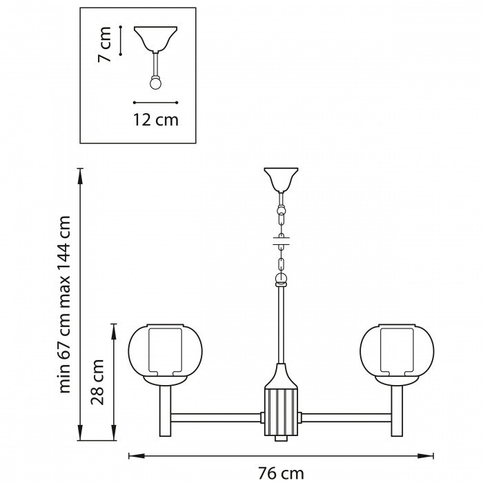 Подвесная люстра Fiamma 730063 Lightstar