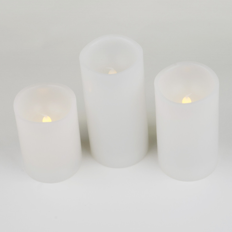 Декоративная свеча  ULD-F050 WARM WHITE CANDLE SET3 Uniel