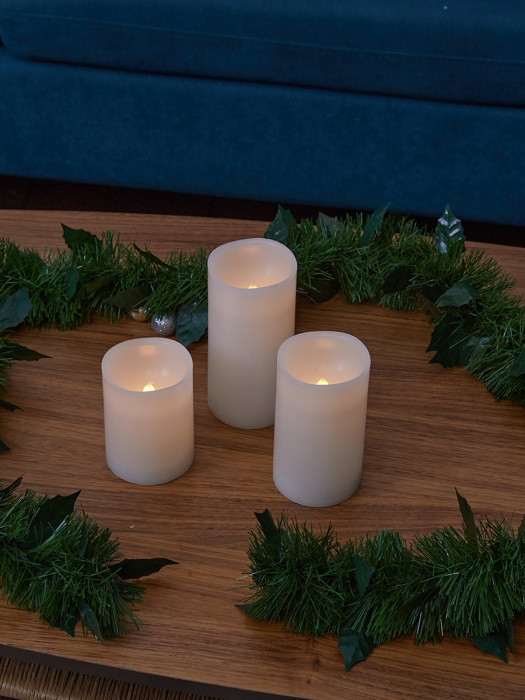 Декоративная свеча  ULD-F050 WARM WHITE CANDLE SET3 Uniel