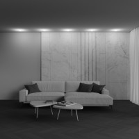 Точечный светильник Nude DL065-12W4K-TRS-W Maytoni