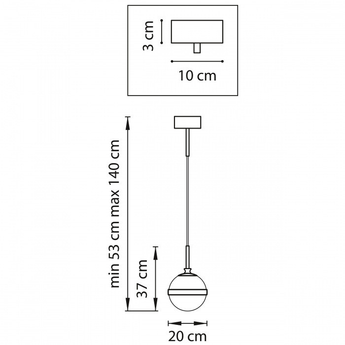 Подвесной светильник GLOBO 813111 Lightstar