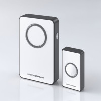 Звонок дверной DBQ27 DBQ27M WL Белый/Чёрный Elektrostandard