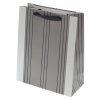 Пакет подарочный M (бумага 230г/м2, блок микс 12шт), L29 W12 H32 см, 4в.