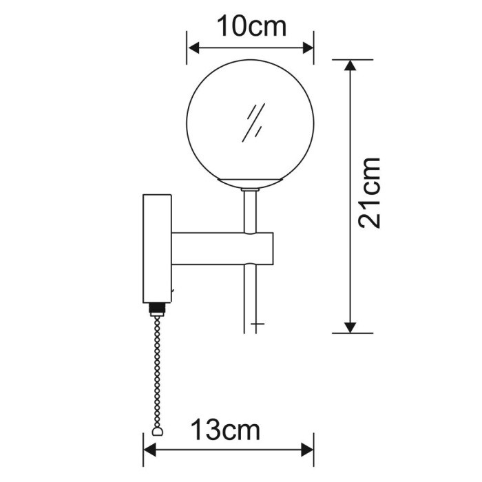 Бра Aqua-bolla A4444AP-1CC Arte Lamp